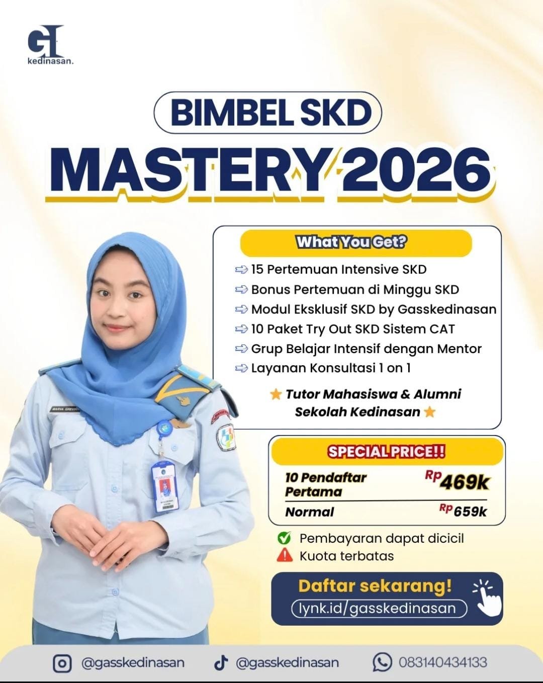 Poster Jadwal Bimbel